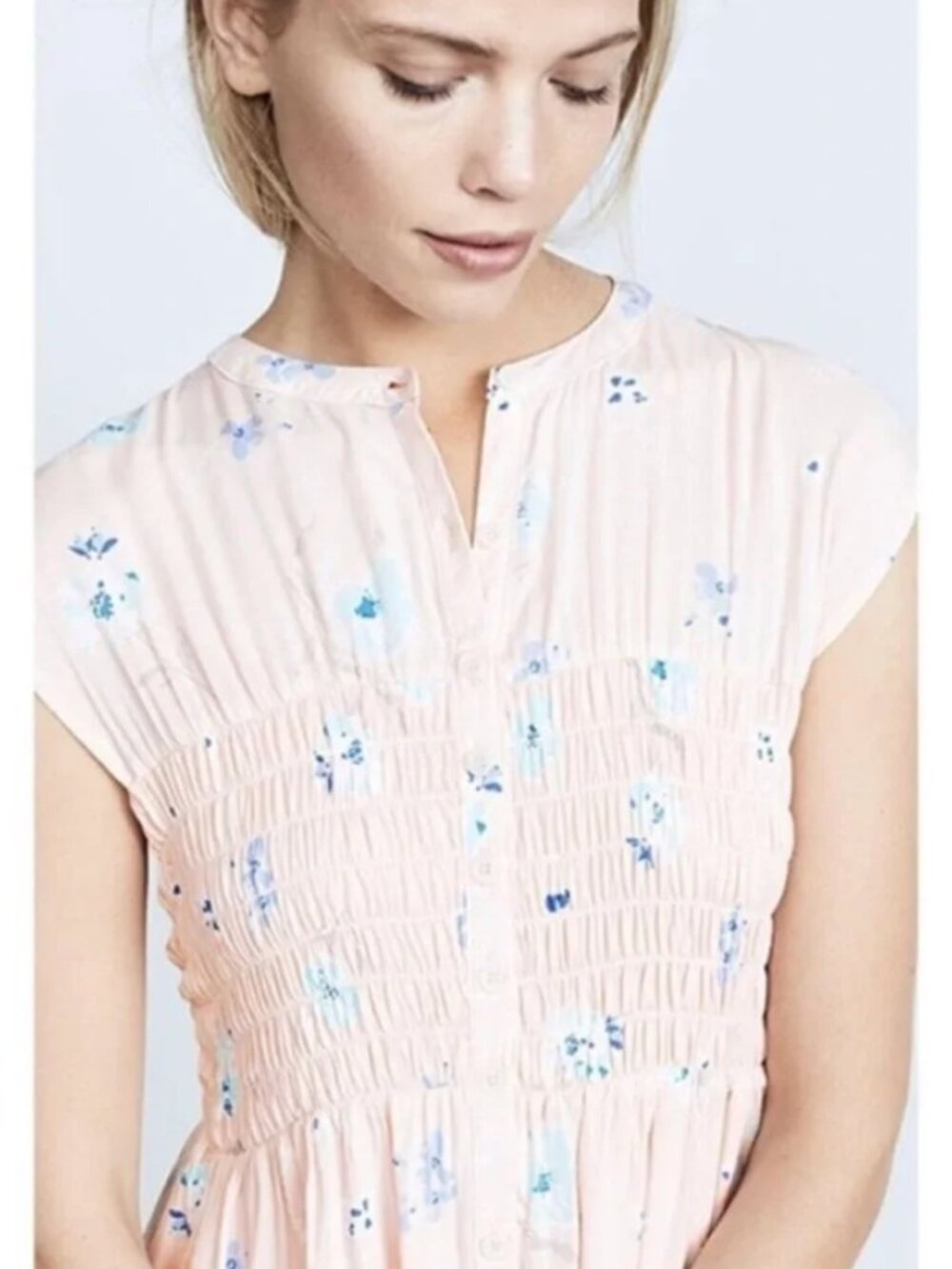 Free People - Floral Mini Dress - Picture 9 of 9